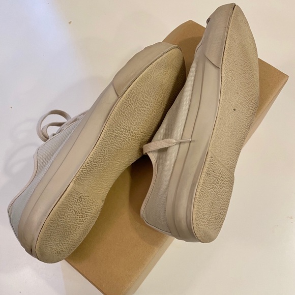 Studio Nicholson Unisex Dove Canvas Sneakers - Picture 6 of 8
